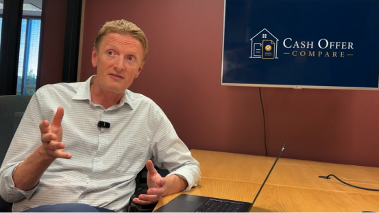 Andrew Nelson discussing selling for cash versus listing with a Realtor