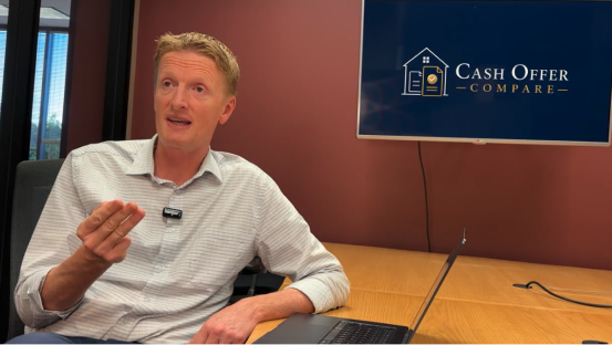 Andrew Nelson explaining how he would help his parents sell